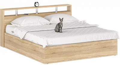 Камелия Кровать 1800, дуб сонома