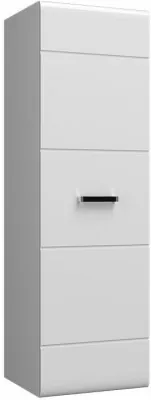 Нэнси NEW МДФ Пенал навесной исп.1 (Белый глянец, Белый)