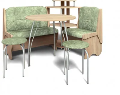 Кухонный набор Лотос дуб сонома/мохито