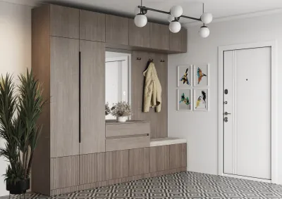 Модульная прихожая Кантри, композиция 1