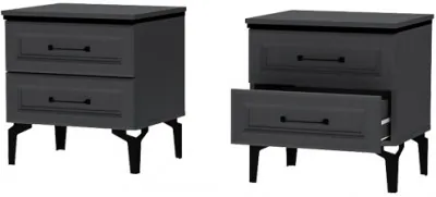 Шарм Тумба Т-1 Антрацит/Рамка