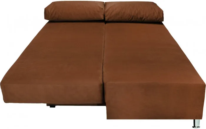 Диван-еврокнижка Парма Люкс, велюр коричневый