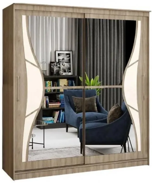 Шкаф-купе Элегант 1 2000 (Дуб Сонома)