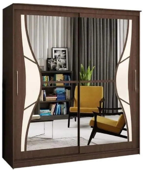 Шкаф-купе Элегант 1 2000 (Дуб Сонома)