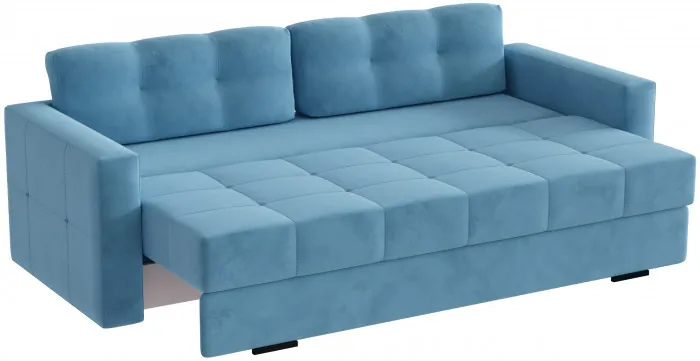 Диван раскладной Брэй светло-голубой