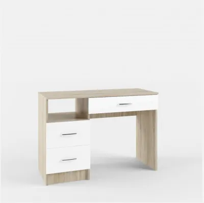 МС Софи Стол макияжный Сонома/Белый СМС 1100.2, Сонома/Белый