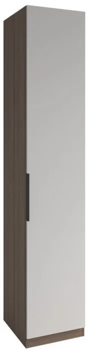 Модульная спальня Роза комп.1, Орех Франклин карамель/Белый софт