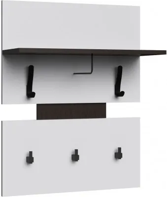 Модена Вешалка МВ-30 белый/венге