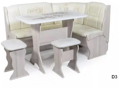 Кухонный набор Орхидея Автор с фотопечатью D3 бодега светлый