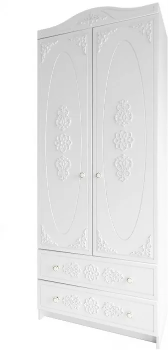 Модульная детская Ки-Ки композиция 2, Белый/Белое дерево