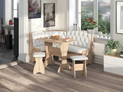 Кухонный набор Орхидея Люкс дуб сонома/милк