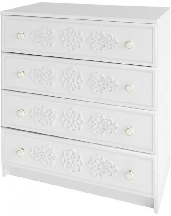 Модульная детская Ки-Ки композиция 5, Белый/Белое дерево