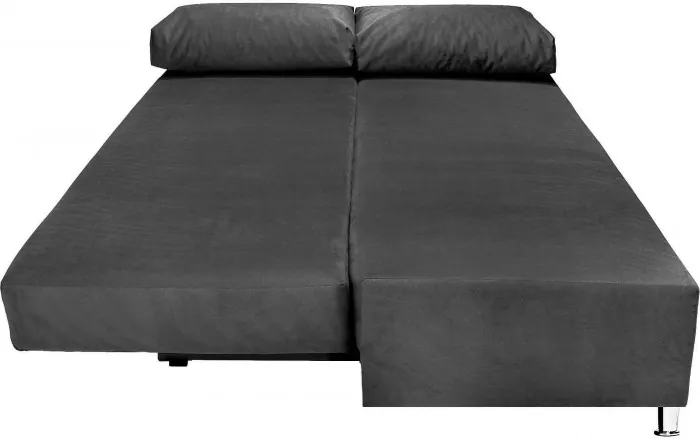 Диван-еврокнижка Парма Люкс, велюр черный