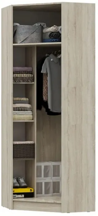 Мартина Шкаф угловой (Крафт / Графит)