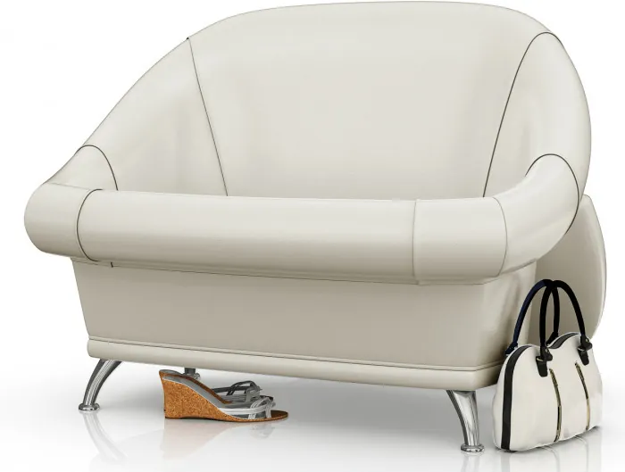 Диван 6-5154беж(БАШ) Орион, бежевая искусственная кожа (бежевый БАШ), ШхГхВ 110х70х80 см.