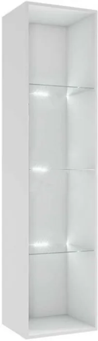 Гостиная Флорис, вариант №6 (Белый глянец, Белый)