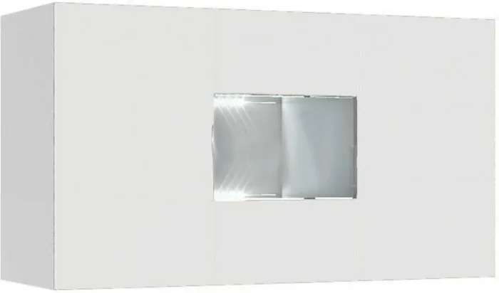 Гостиная Флорис, вариант №6 (Белый глянец, Белый)