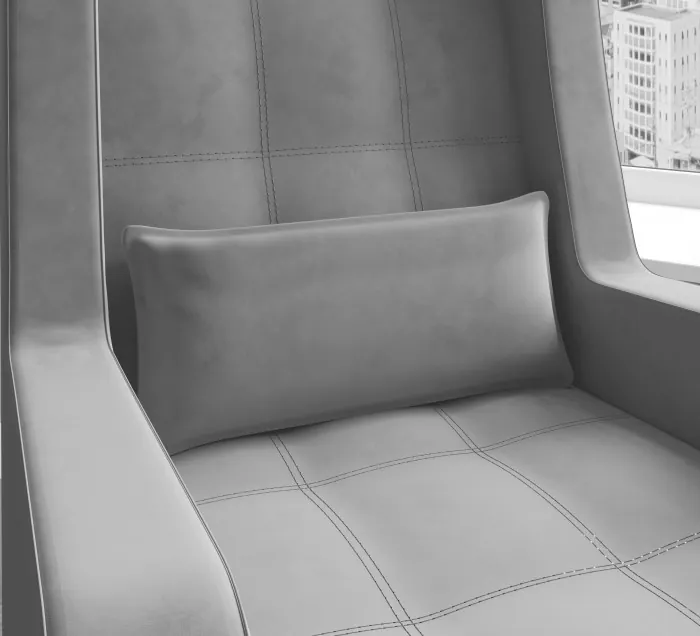 Кресло Корк светло-серый