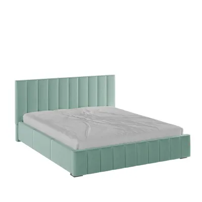 Нега Кровать интерьерная 180 мятный, ортопед