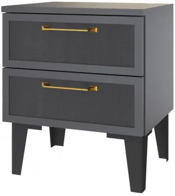 Толедо Тумба прикроватная ТТ-20 графит серый