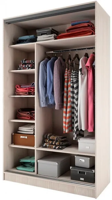 Шкаф-купе Тринити 9 NEW 1350 (Сандал светлый)