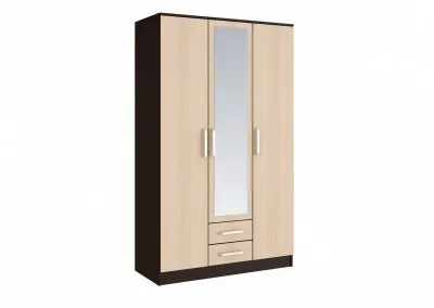 Фиеста Шкаф трехдверный, венге