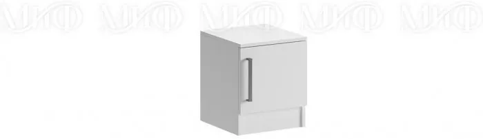 Тумба прикроватная (Крафт / Графит)