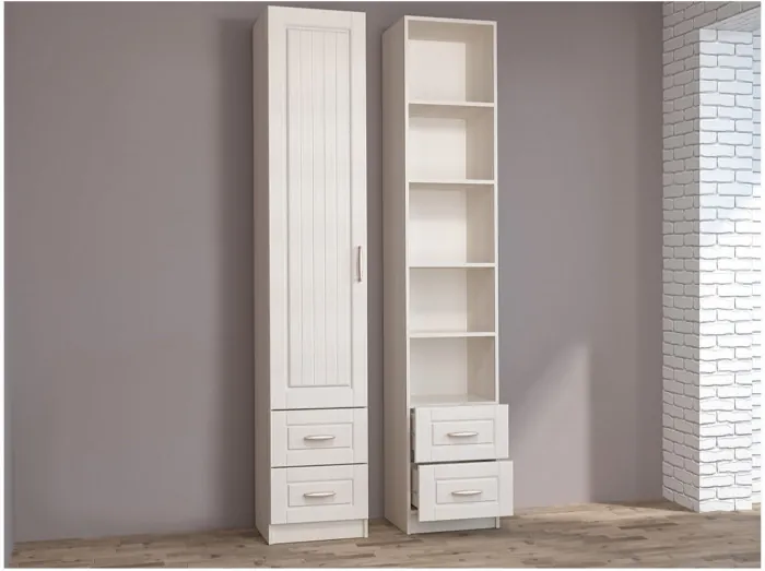 Модульная Прихожая Иннэс 6 МДФ (Сандал белый)