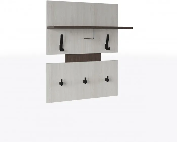 Модена Прихожая, композиция 4, Ясень анкор светлый/Венге