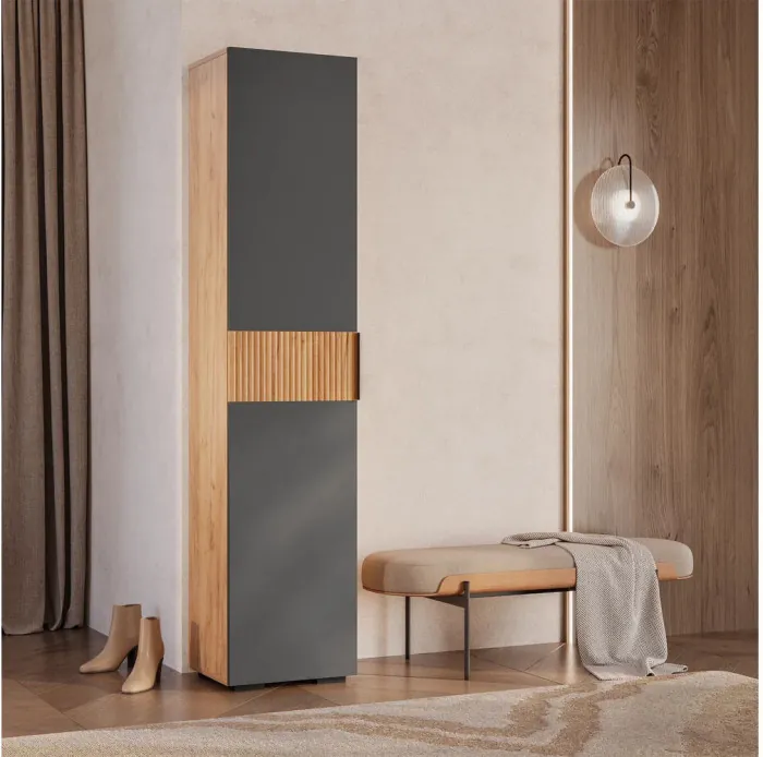 Пенал "Сандра" ПН-01 Крафт/Графит/Тортуга (M27)