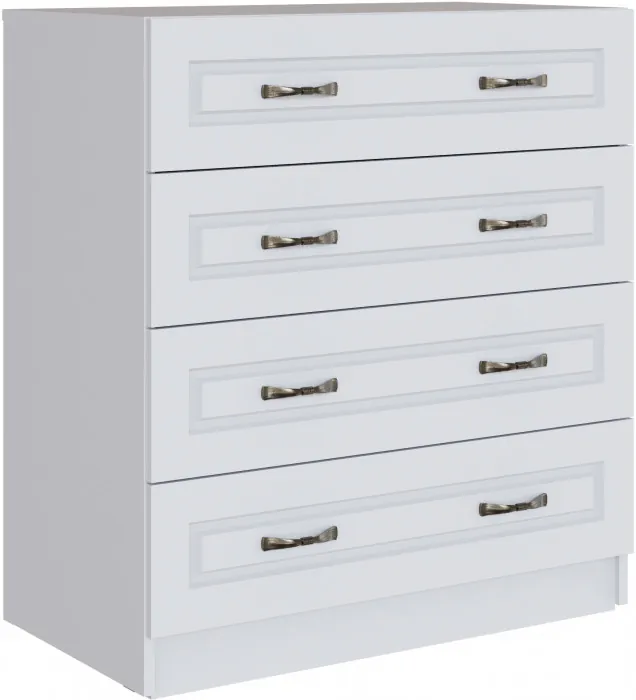 Модульная спальня Апполия, набор 1, Белый/Белый дуб