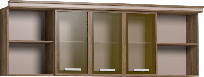 Шкаф навесной Натуре 81, дуб табачный