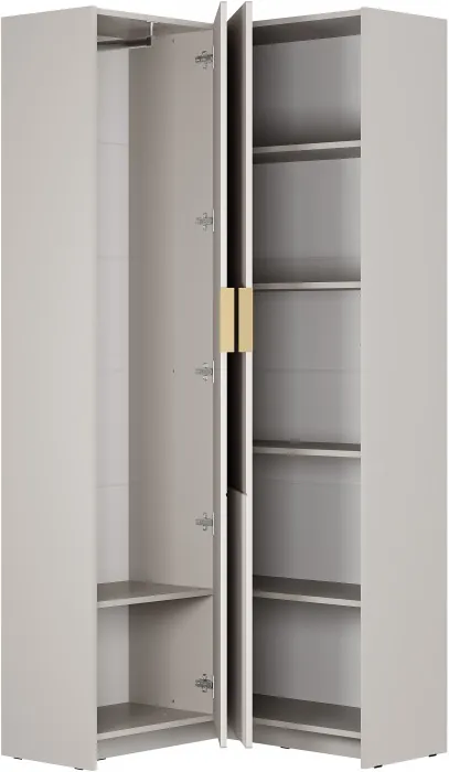 Шкаф угловой "Пандора" ШКУ-07, Кашемир/Айриш MF03