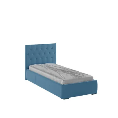 Октавия Кровать интерьерная 900 светло-голубой ромб, ПМ