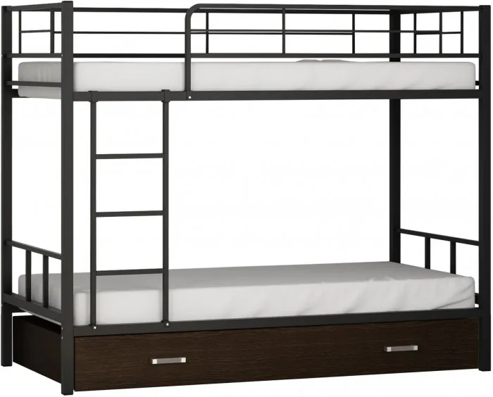 Двухъярусная кровать Севилья 2Я (Слоновая кость, Венге)