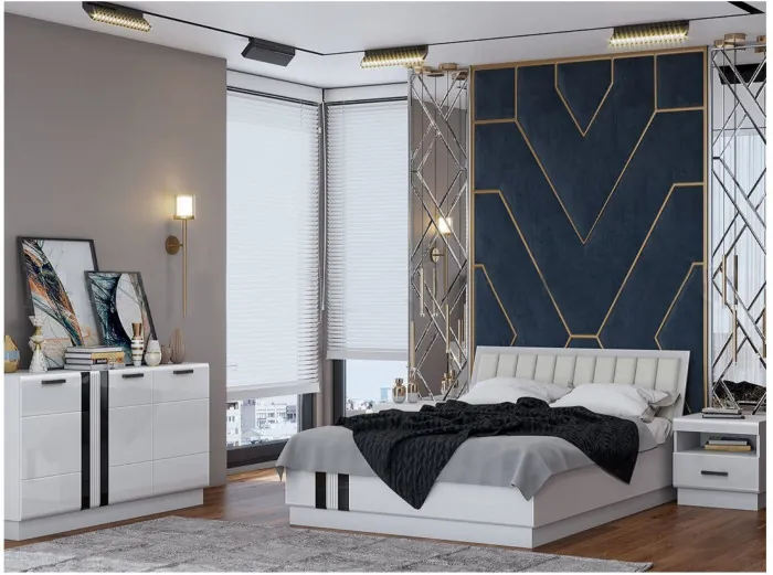 Модульная спальня Магнолия (Орех)