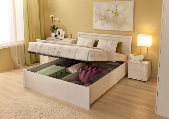 Тумба прикроватная Баухаус 6, бодега светлый