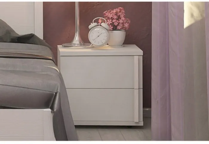 Тумба прикроватная Баухаус 6, бодега светлый