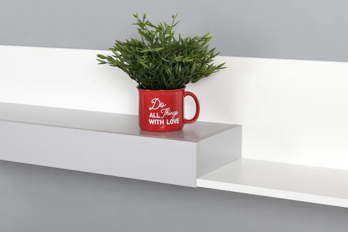 Торонто Компоновка № 04, цвет белый шагрень/стальной серый, ШхГхВ 240х53,1х195,7 см., универсальная сборка