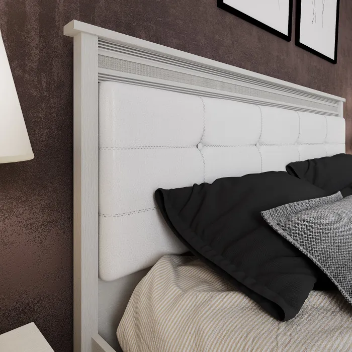 Модульная спальня Ливорно, набор 4, Ясень анкор светлый