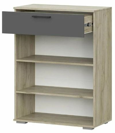 мс для прихожей Бостон КМ-800 дуб крафт серый/серый графит