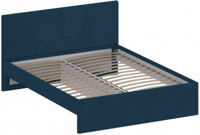 Кровать 160 КР-433-М с настилом из ламелей, Микровелюр Zeekr-82