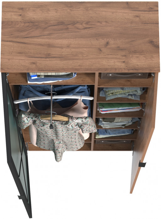 Гранд 13.226 Шкаф, дуб крафт табачный