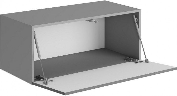 Модульная гостиная Гранж, композиция 1 (Серый шифер/Крафт золотой / Графит софт)