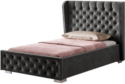 Кровать &quot;Франческа&quot; КР-06 1,2м под подъемный механизм графит темный