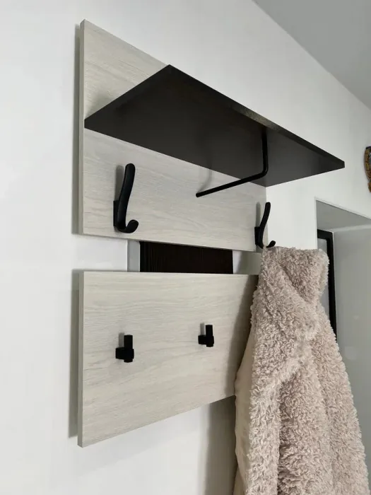 Модена Вешалка МВ-30 белый/венге