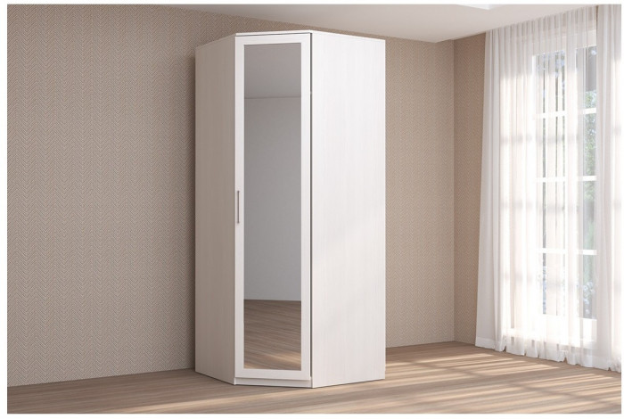 Кэт-4 Шкаф угловой /Зеркало, венге (Венге)