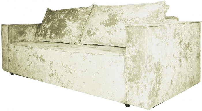 Диван-кровать Лофт Люкс Плюш, еврокнижка, пружинный блок, 140х195, бежевый