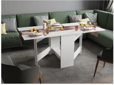 Стол книжка белый