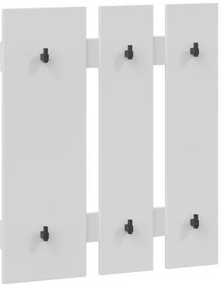 Агата Вешалка настенная (Белый)